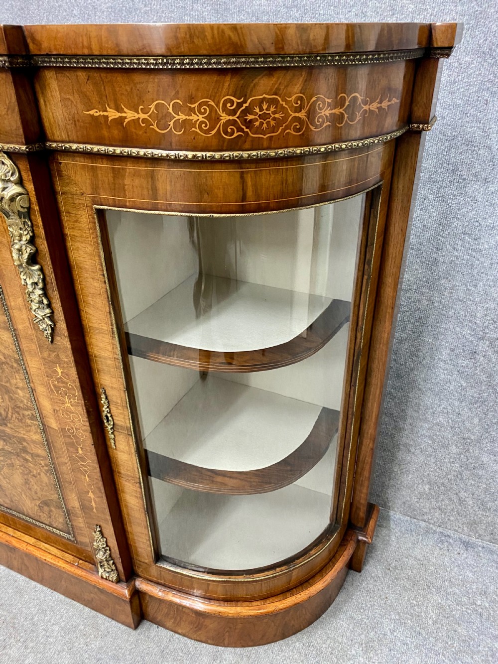 Victorian Side Cabinet Credenza View II