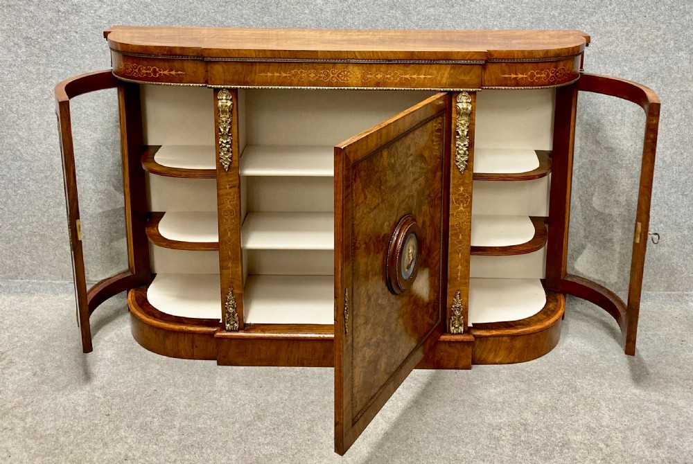Victorian Side Cabinet Credenza View V
