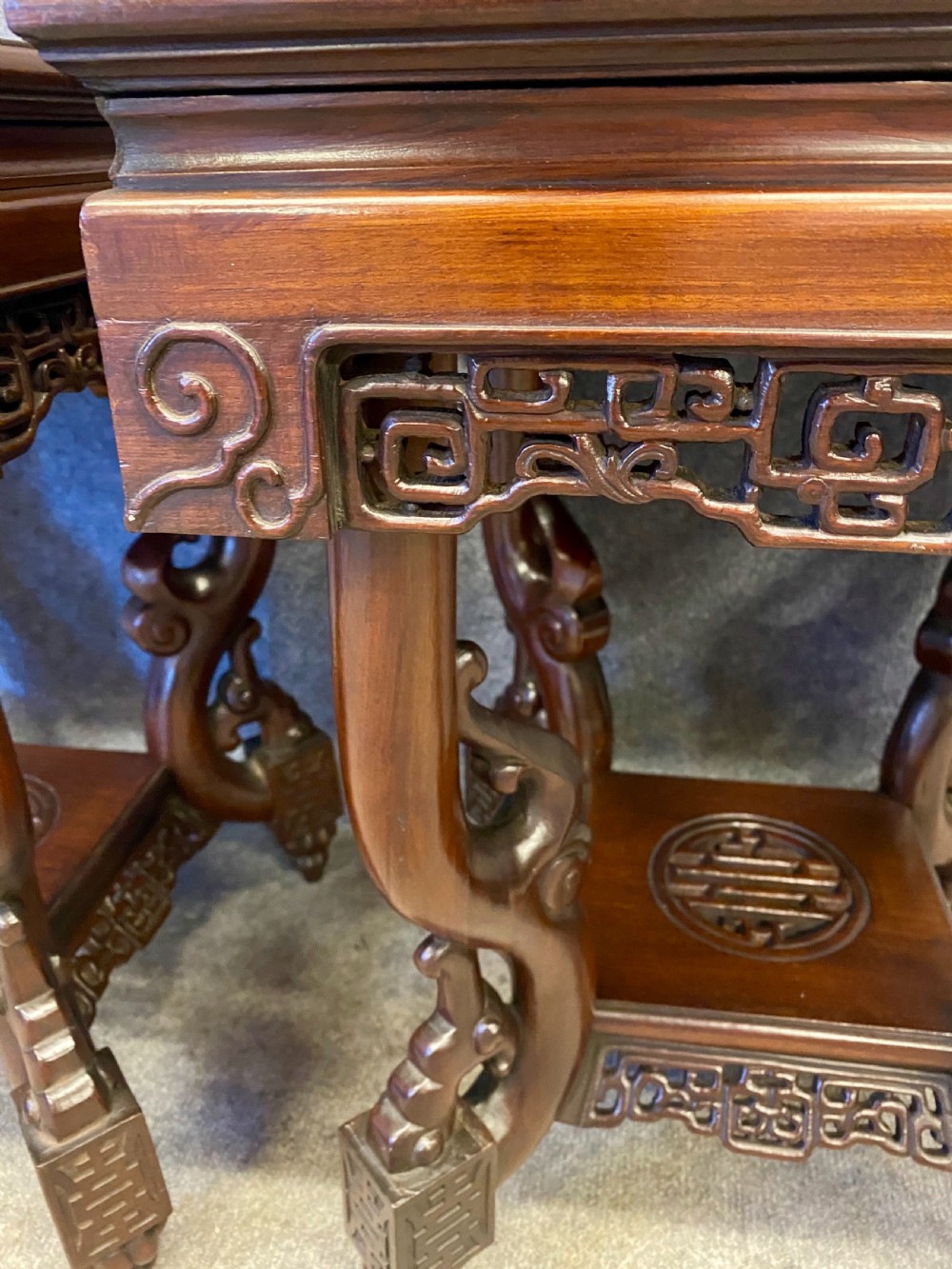 Good Pair of Chinese Lamp Tables View III
