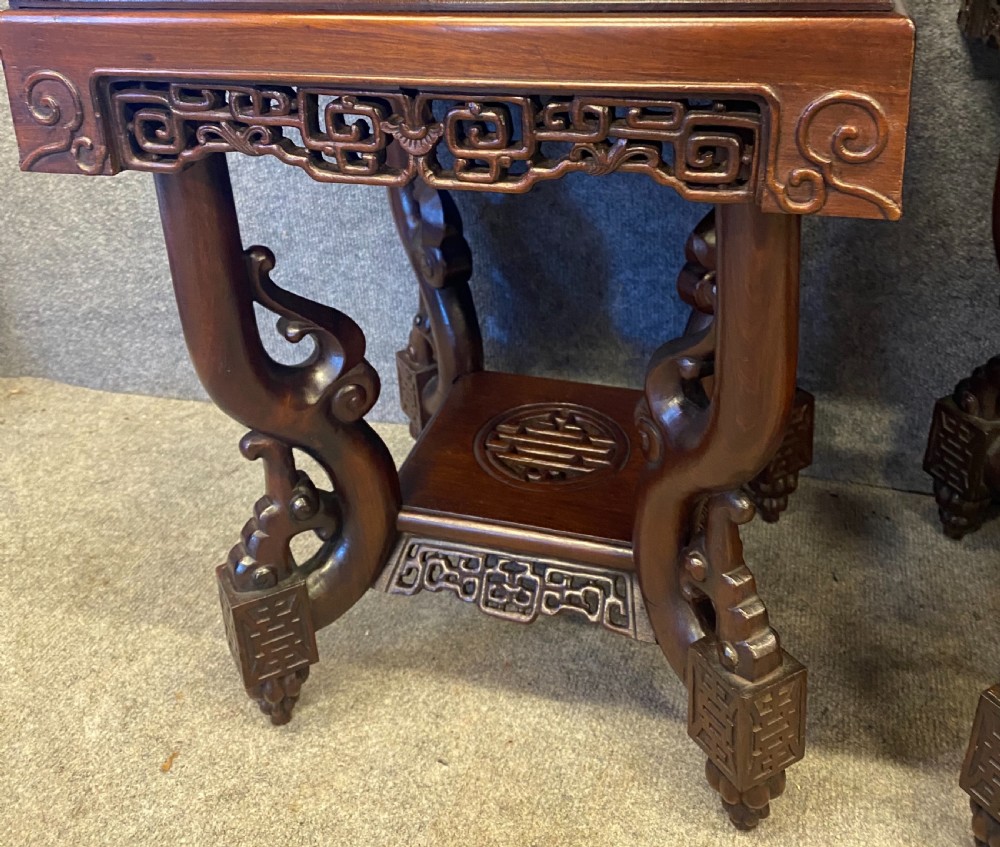 Good Pair of Chinese Lamp Tables View IV