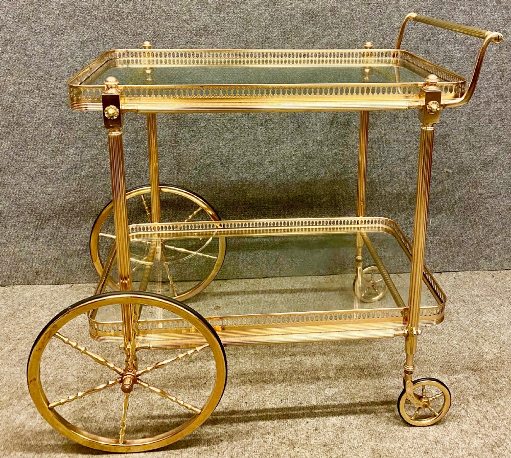 Superb Retro  Drinks Trolley