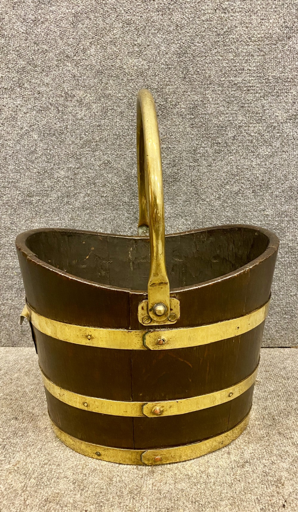 19th.Centiury Brass Bound Bucket