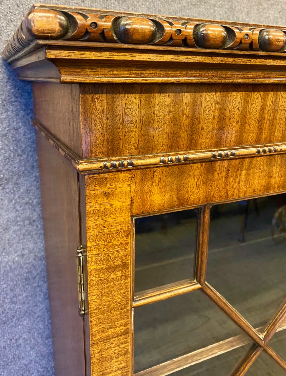 Edwardian 4 Door Mahogany Bookcase View III