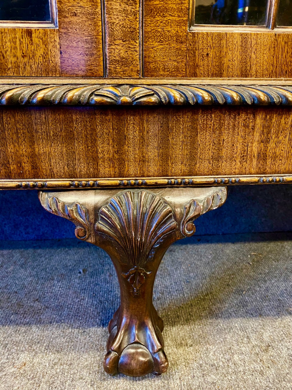 Edwardian 4 Door Mahogany Bookcase View IV