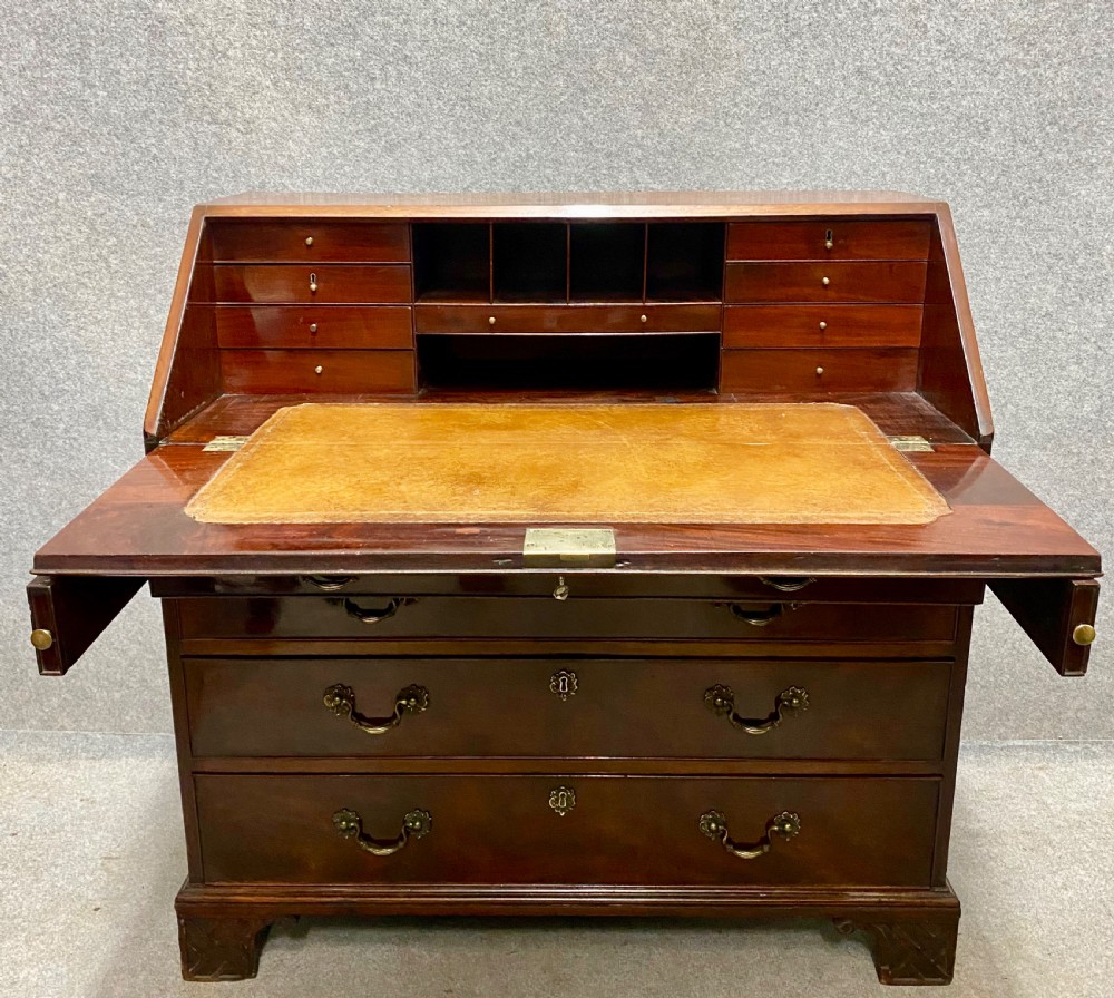 George II Mahogany Bureau View II