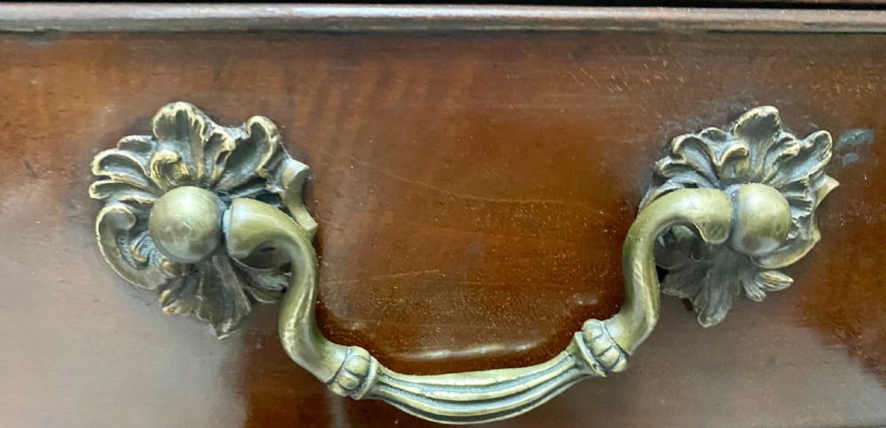 George II Mahogany Bureau View V