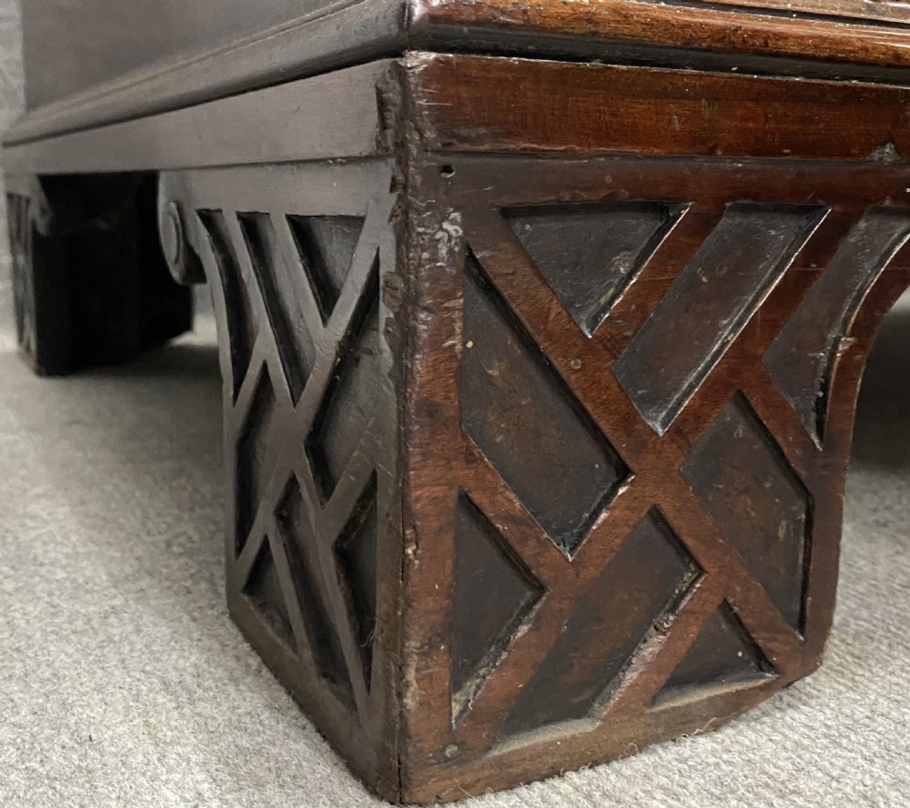 George II Mahogany Bureau View VIII