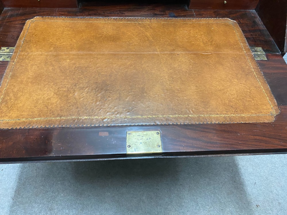 George II Mahogany Bureau View X