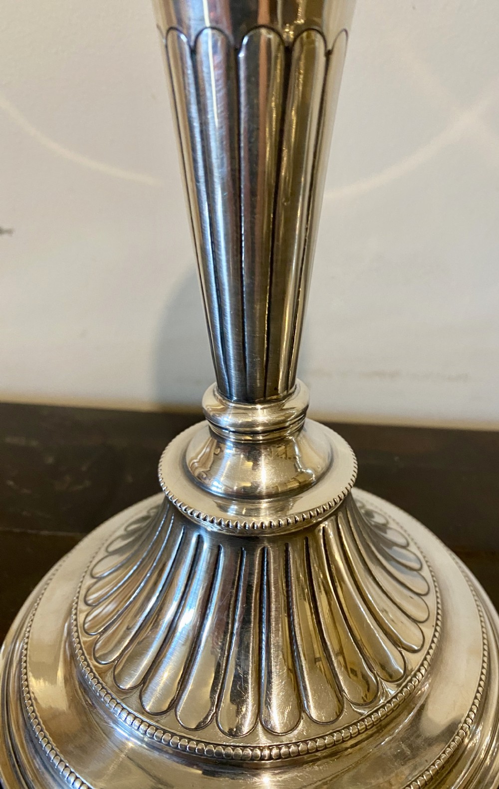 Good Pair of Silver Plated Candelabra View X
