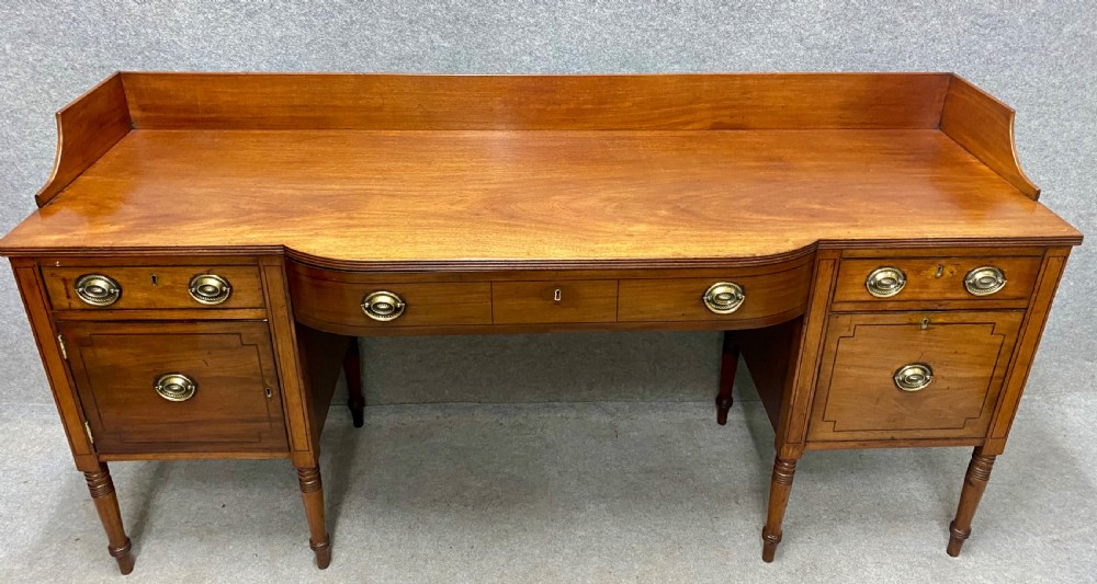 Large George III Mahogany Sideboard View II