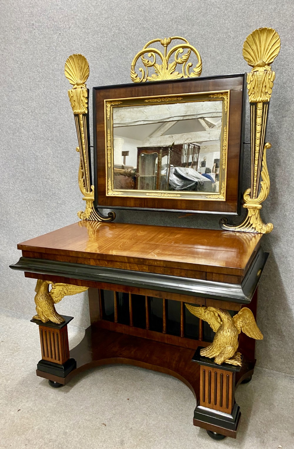 Spectacular Antique Console Table View III