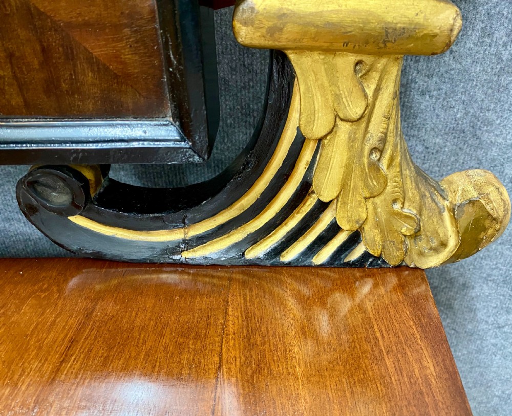 Spectacular Antique Console Table View IX