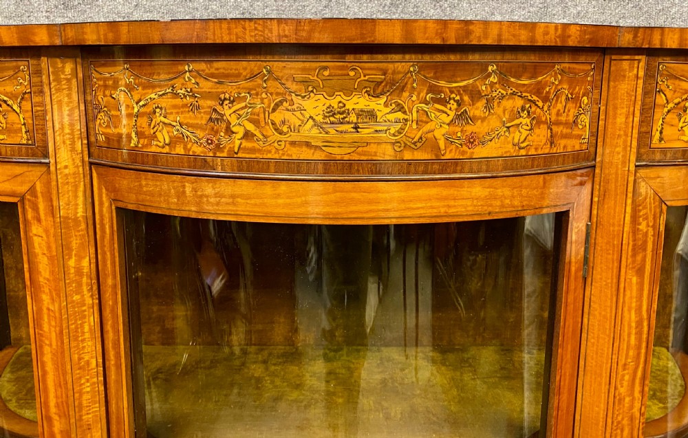 Fine Satinwood Display Cabinet View X