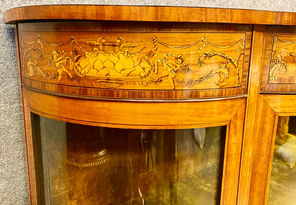 Fine Satinwood Display Cabinet View VI