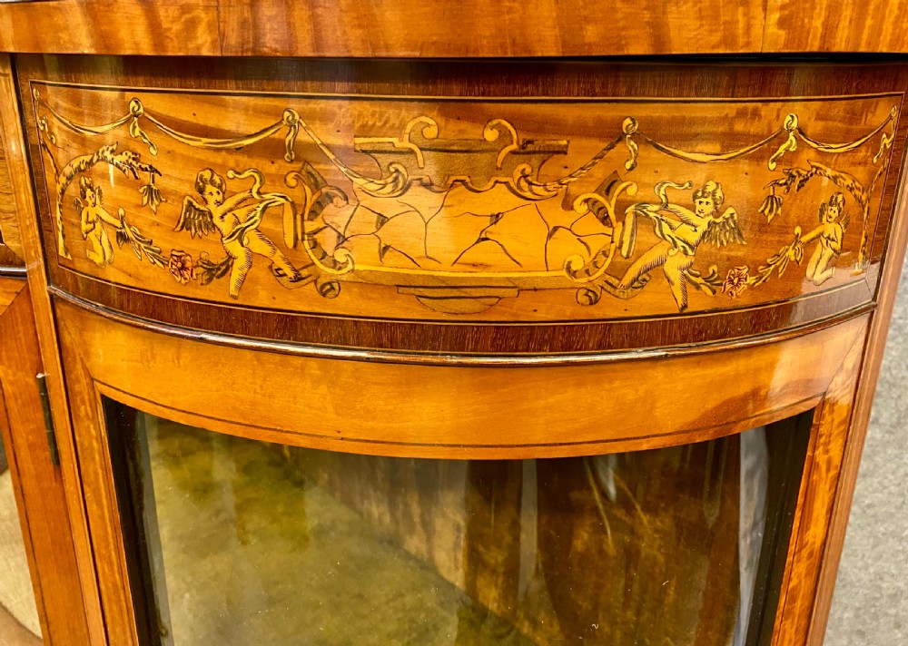 Fine Satinwood Display Cabinet View VIII