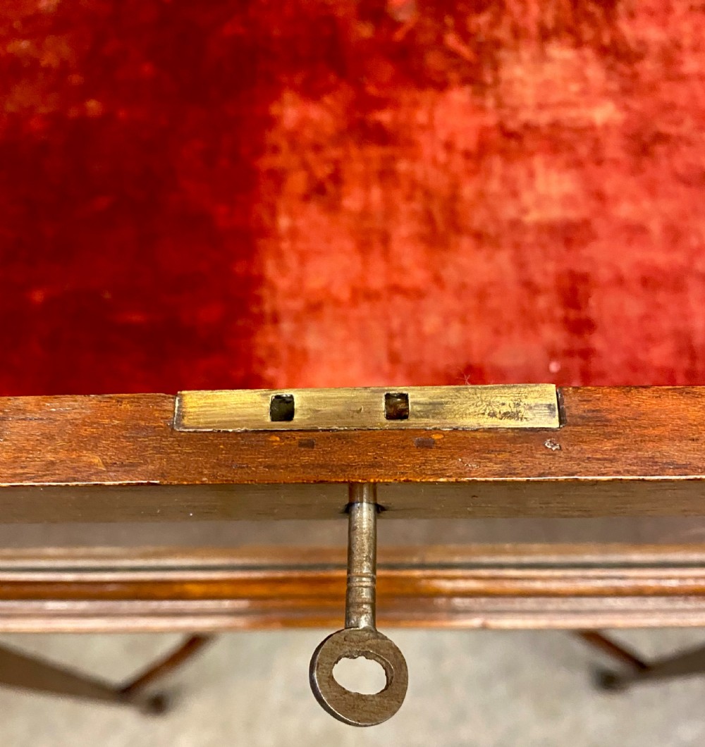 Edwardian Mahogany & Inlaid Bijouterie Cabinet View VI