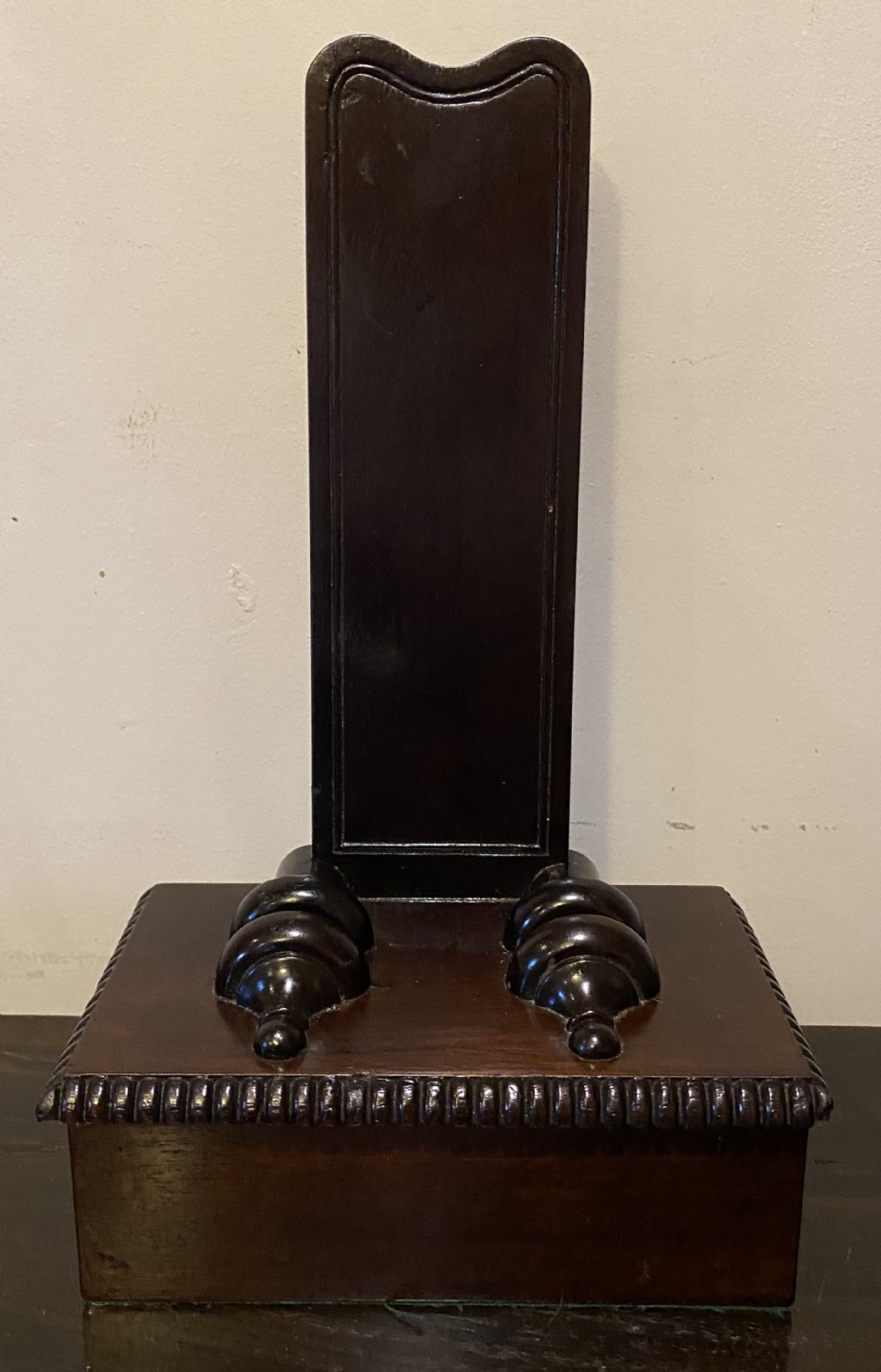 Antique Mahogany Plate Stand