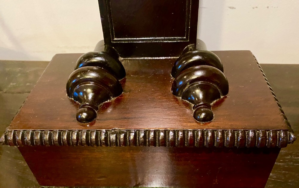 Antique Mahogany Plate Stand View IV