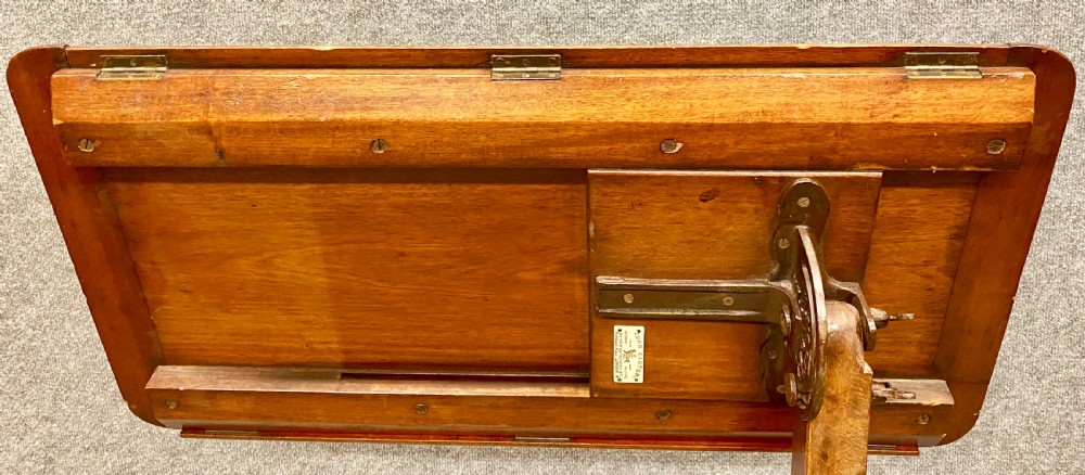 Good Mahogany Fully Adjustable Reading Table View VIII