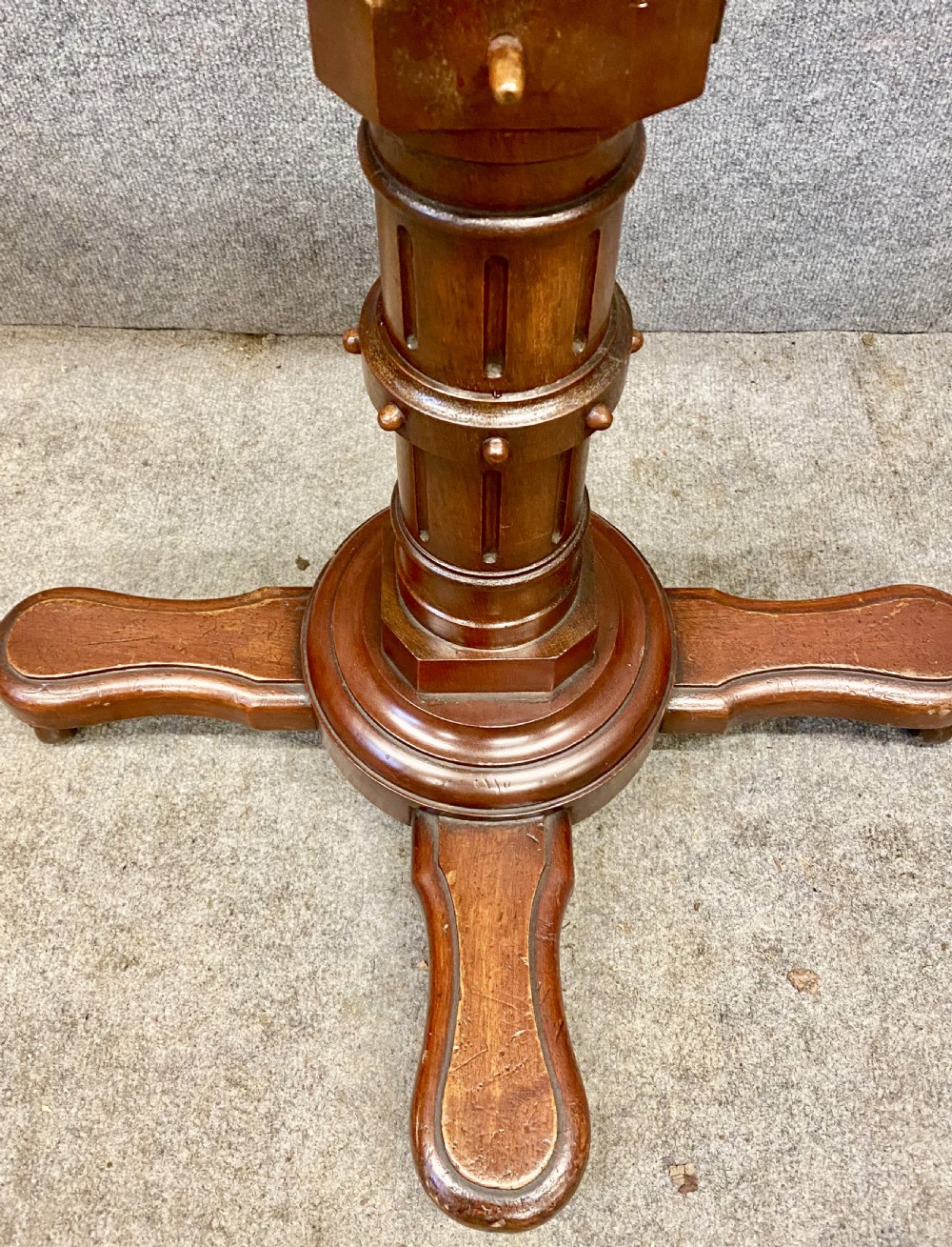 Good Mahogany Fully Adjustable Reading Table View IX