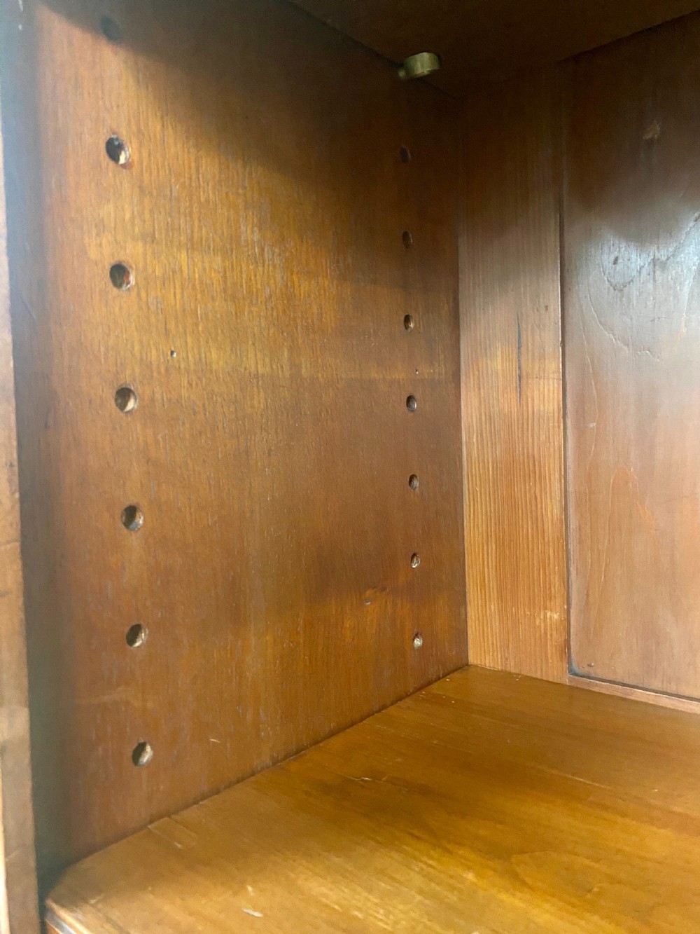 Good Victorian Walnut Open Bookcase View VII