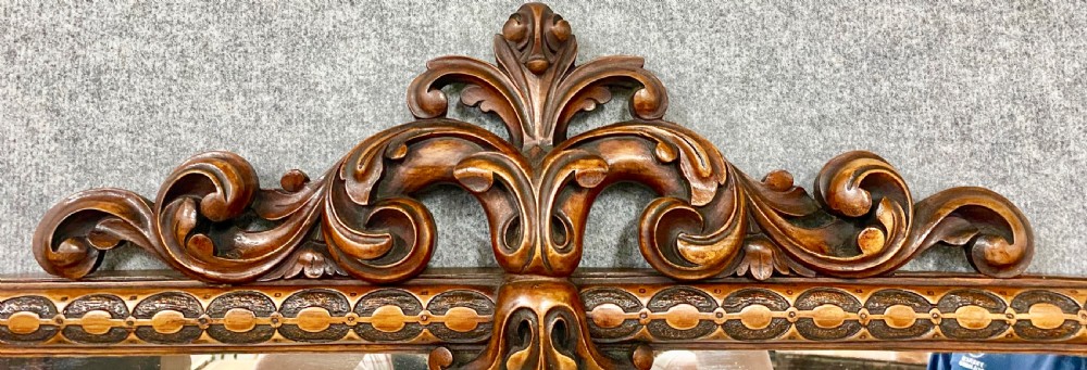 Victorian Burr Walnut Mirror Back Sideboard View III