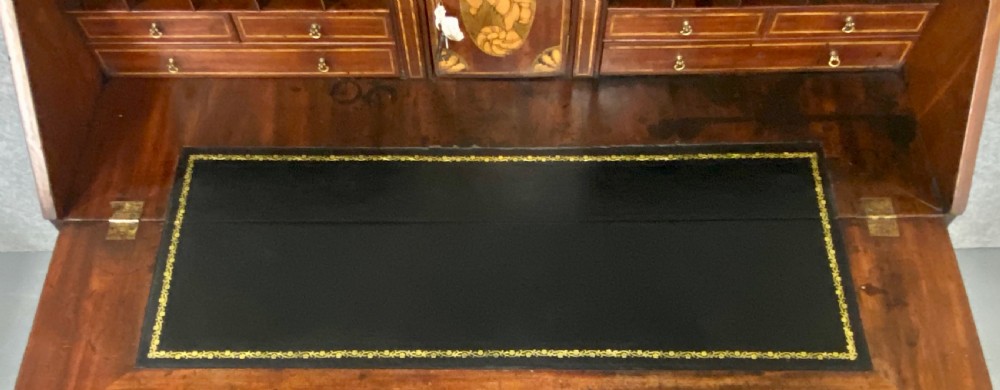 Large George III Mahogany Bureau View VII
