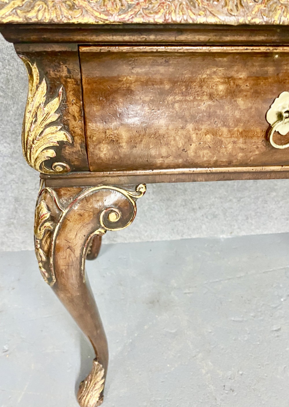 Highly Decorative Walnut Cocktail Cabinet View VI