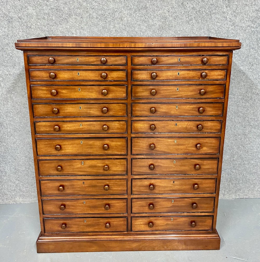 Superb George IV Collectors Chest of Drawers