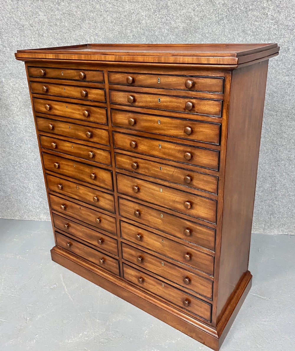 Superb George IV Collectors Chest of Drawers View III