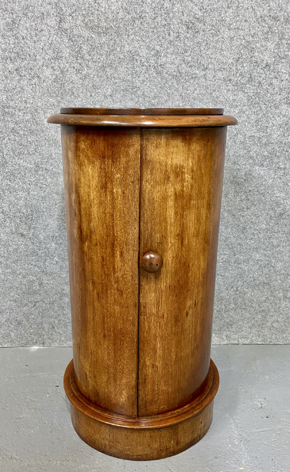 Victorian Mahogany Cylindrical Cupboard 