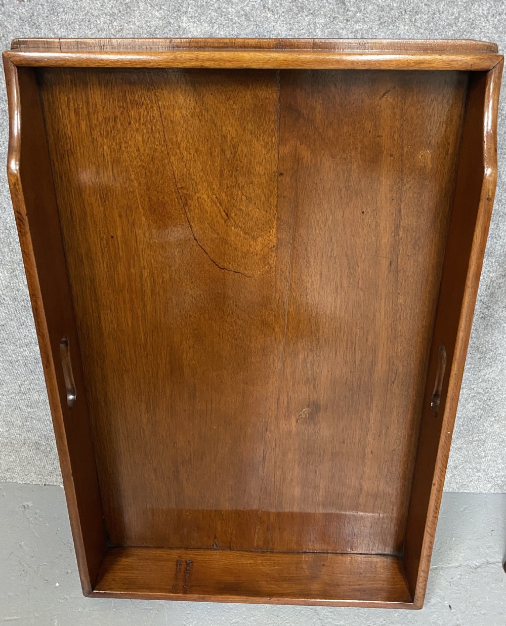Antique Butler's Tray on Stand View V