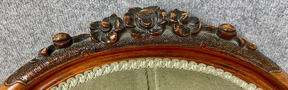 Antique Victorian Walnut Open Armchair View IV