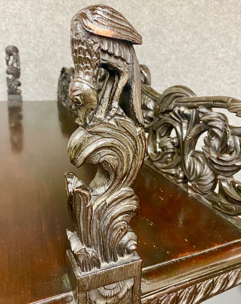 Large Anglo Indian Serving Table Sideboard View VI