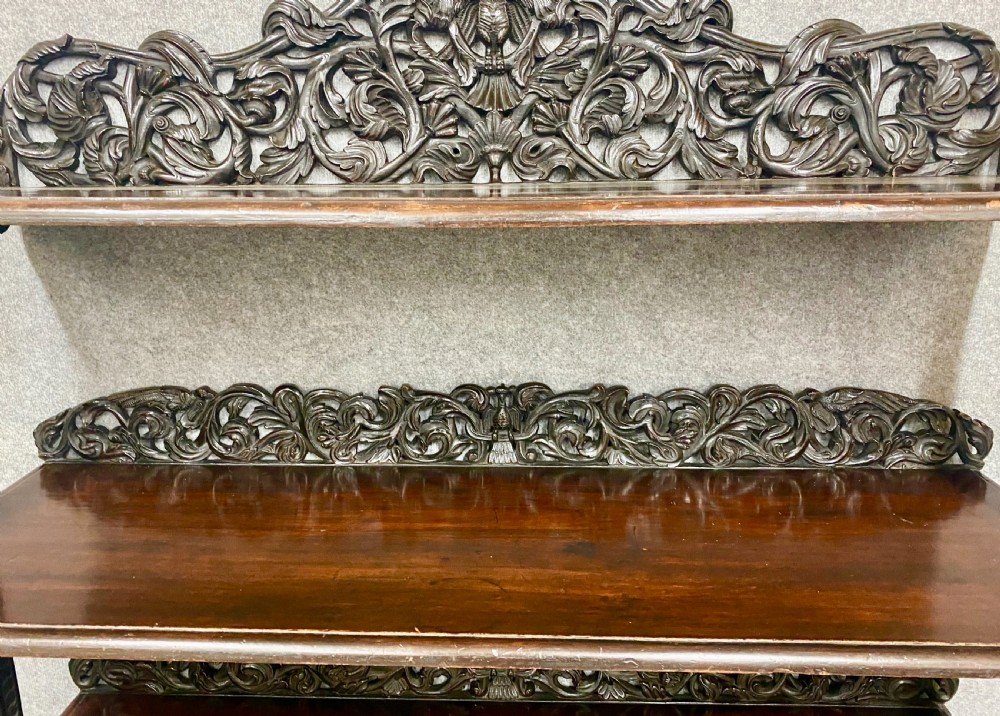 Large Anglo Indian Serving Table Sideboard View X