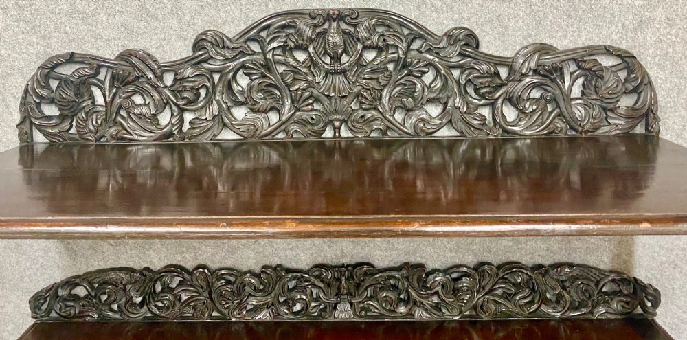 Large Anglo Indian Serving Table Sideboard View XI