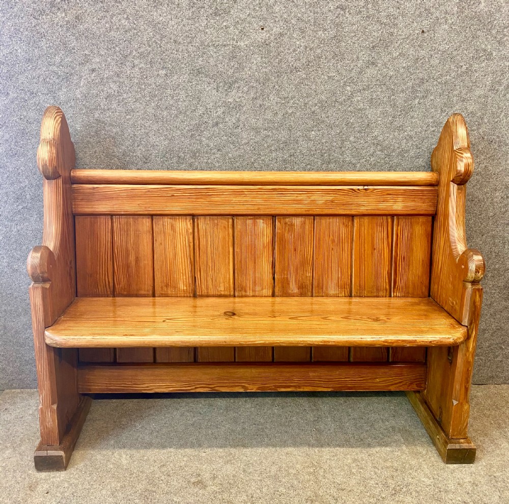 Good Victorian Pew Bench View IV