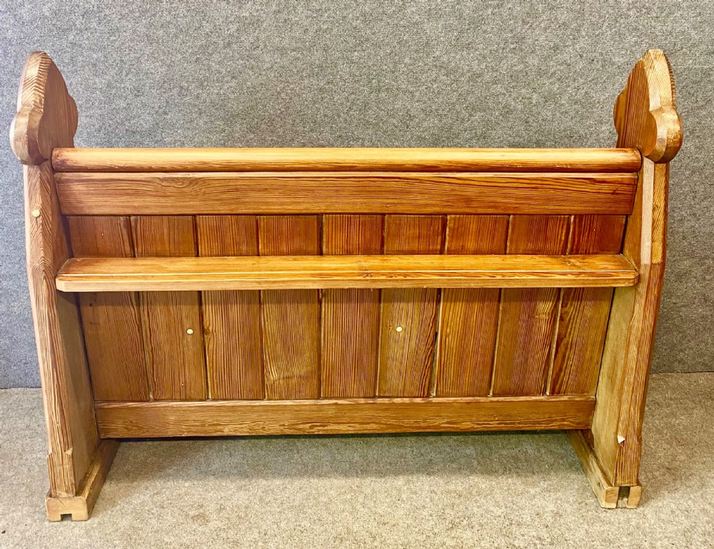 Good Victorian Pew Bench View V