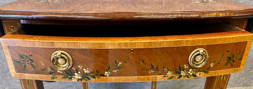 Sheraton Revival Painted Pembroke Table View X