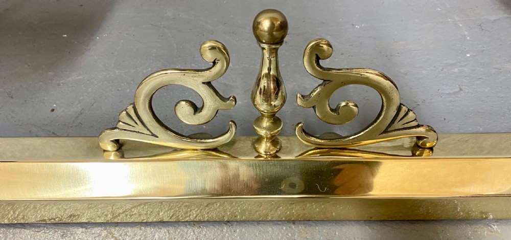 Antique Brass & Leather Club Fender View III
