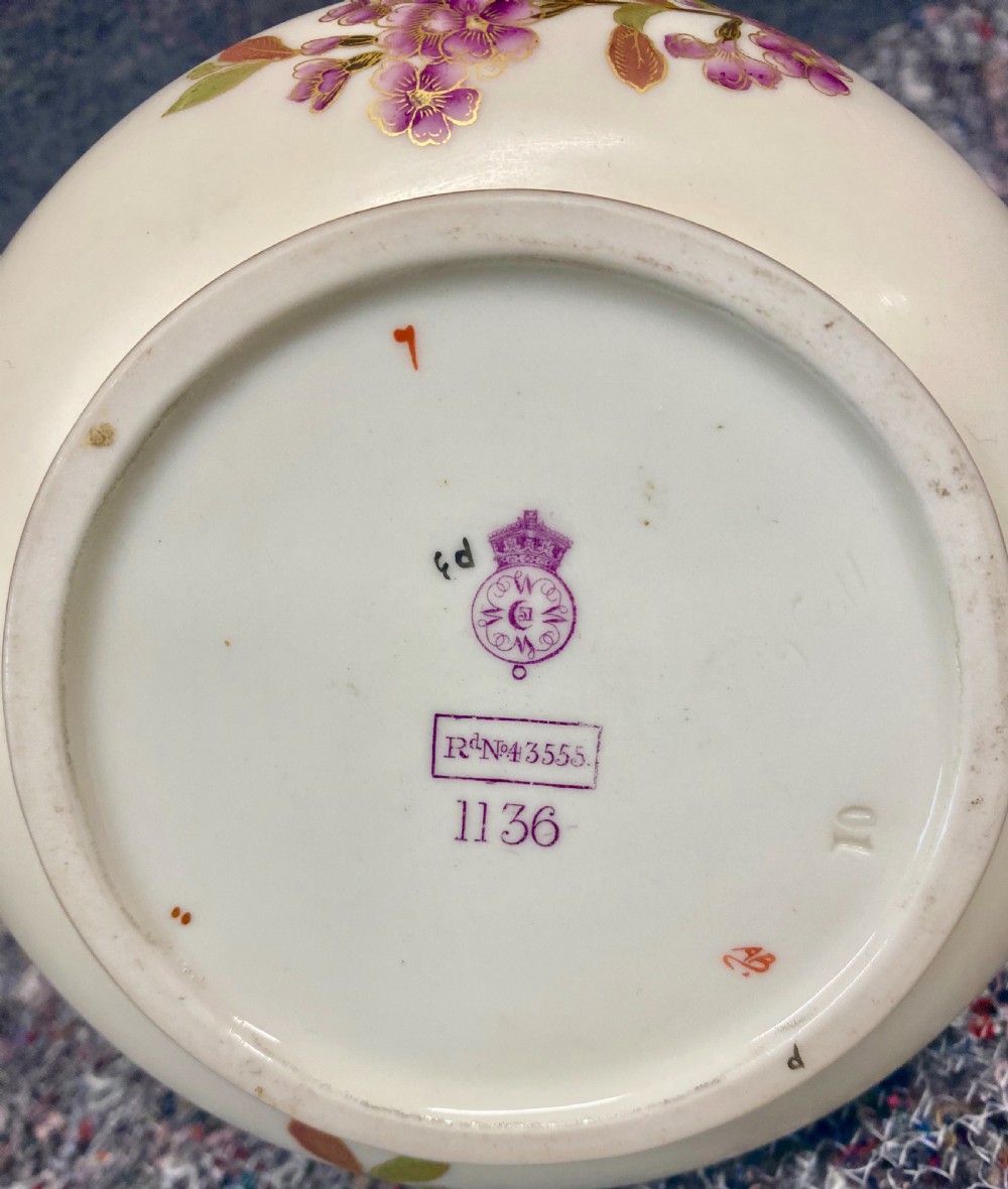 Fine Royal Worcester Jug. View VI
