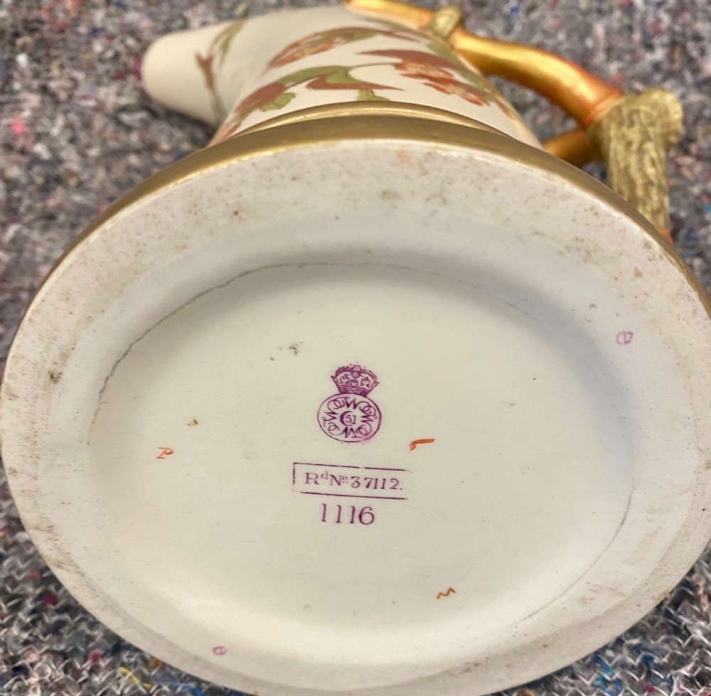 Royal Worcester Jug View IV