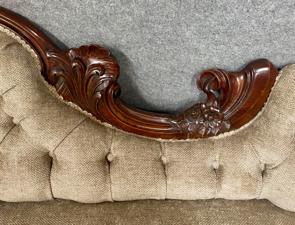 Superb Victorian Chaise Longue Sofa View VIII