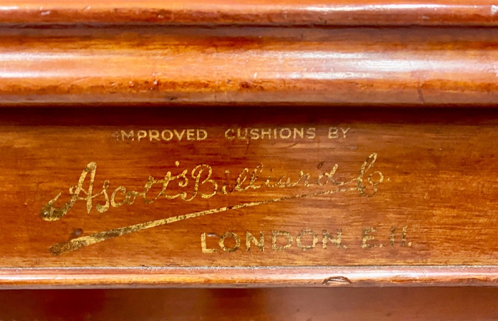 Antique Mahogany Snooker Dining Table View V