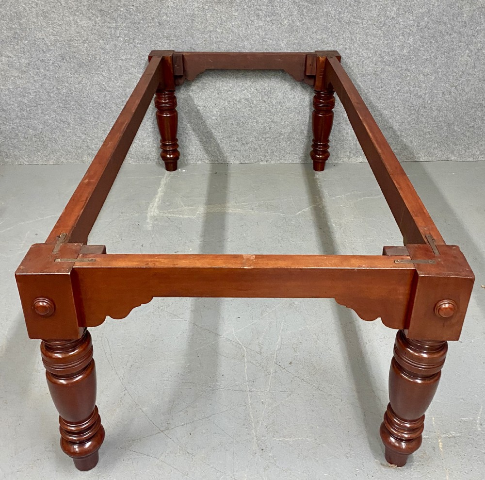 Antique Mahogany Snooker Dining Table View VII