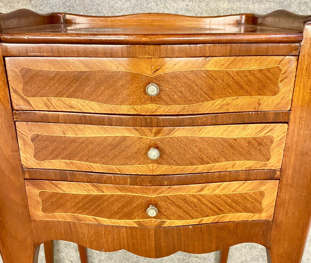 Pair of French Bedside Chests View XI
