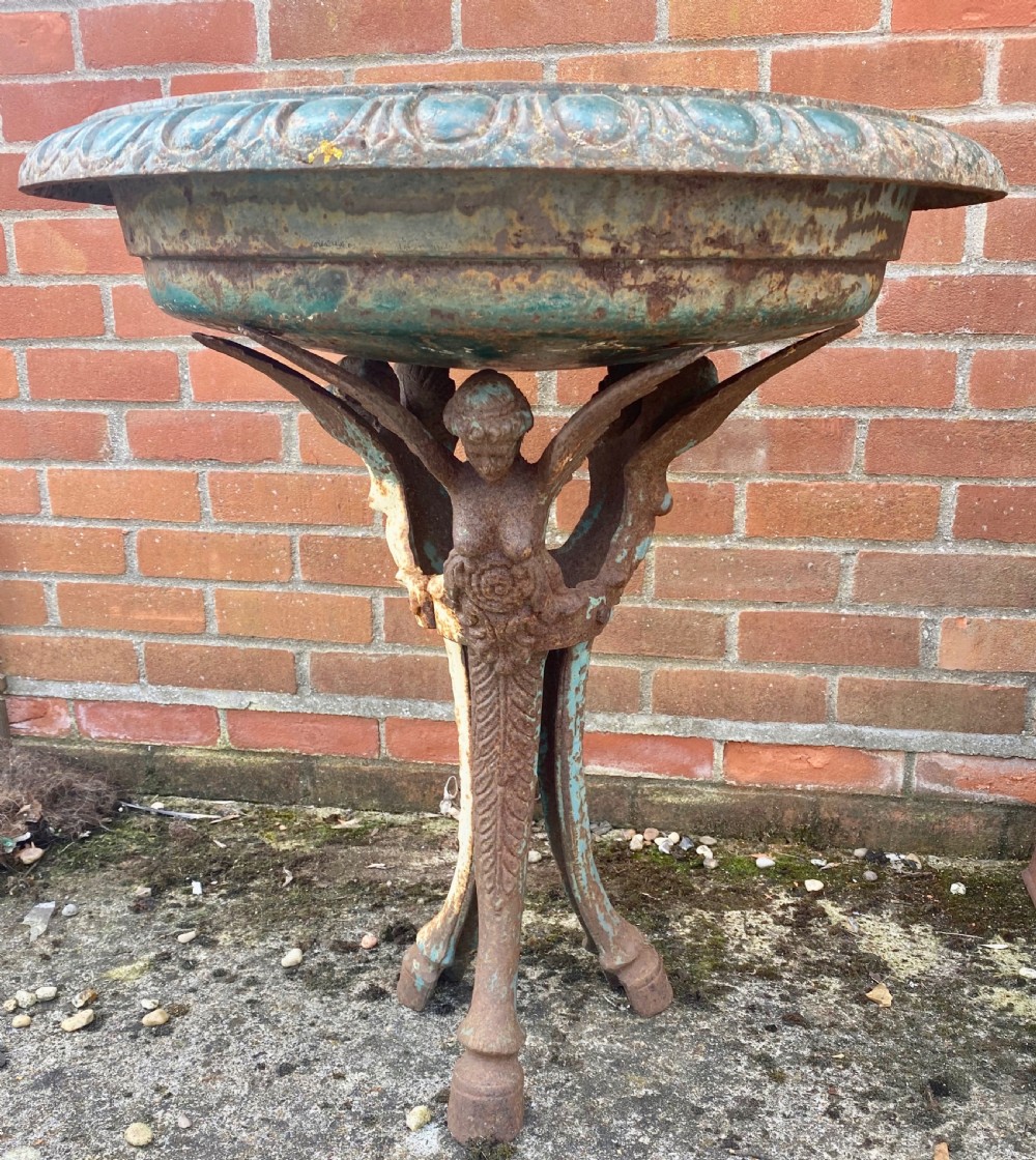 Unusual Antique Garden Urn View II