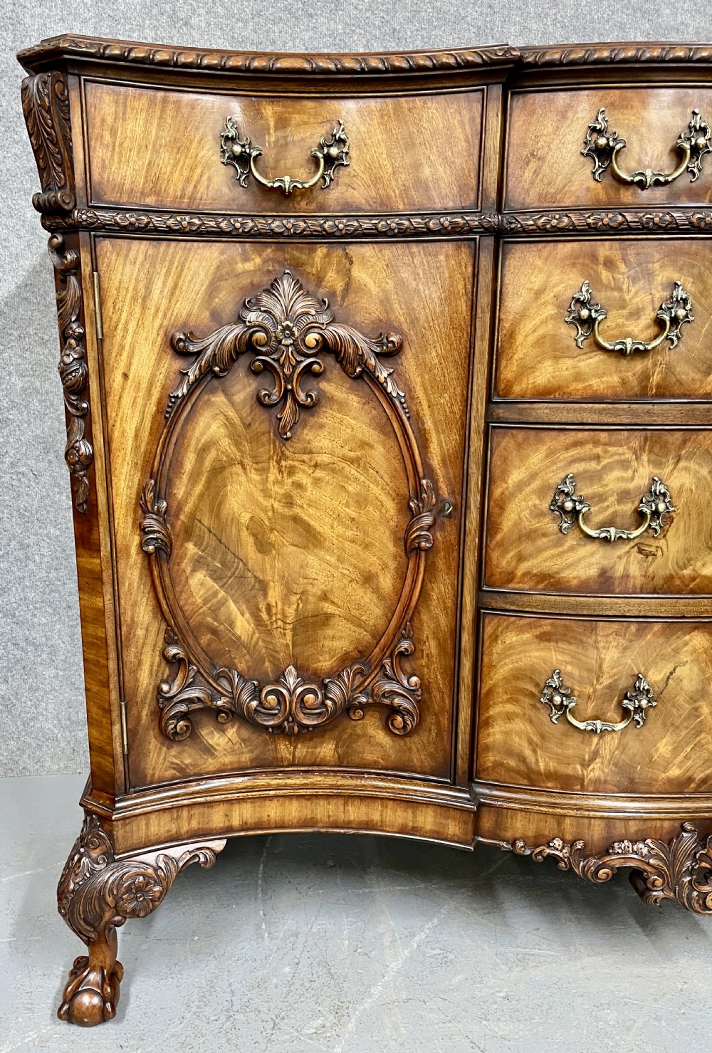 Superior Quality Chippendale Style Sideboard View V
