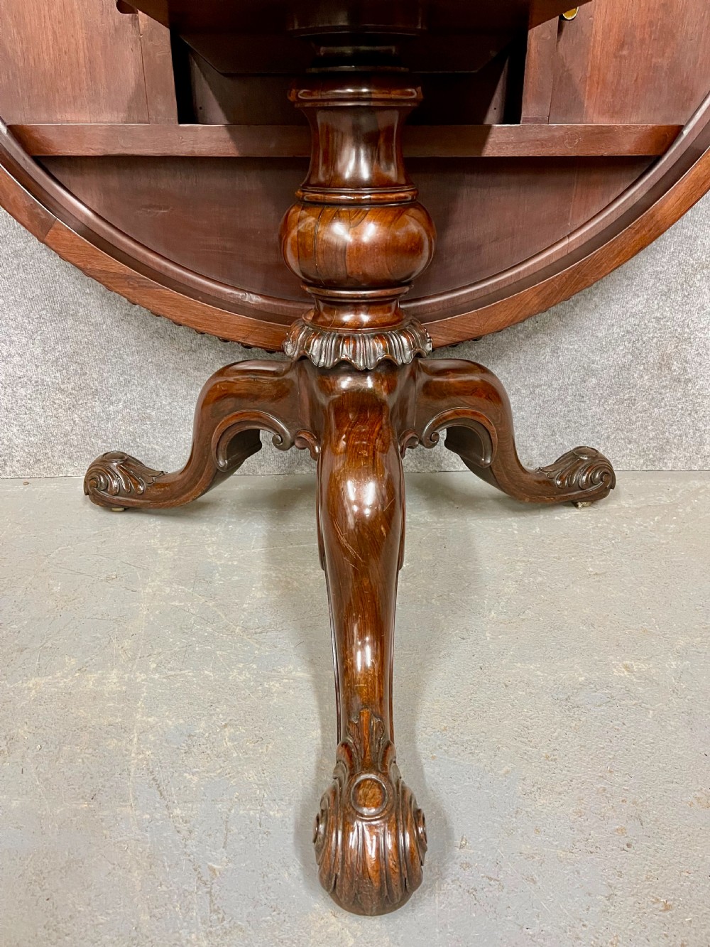 Superb Rosewood Gillows Centre Table View IV