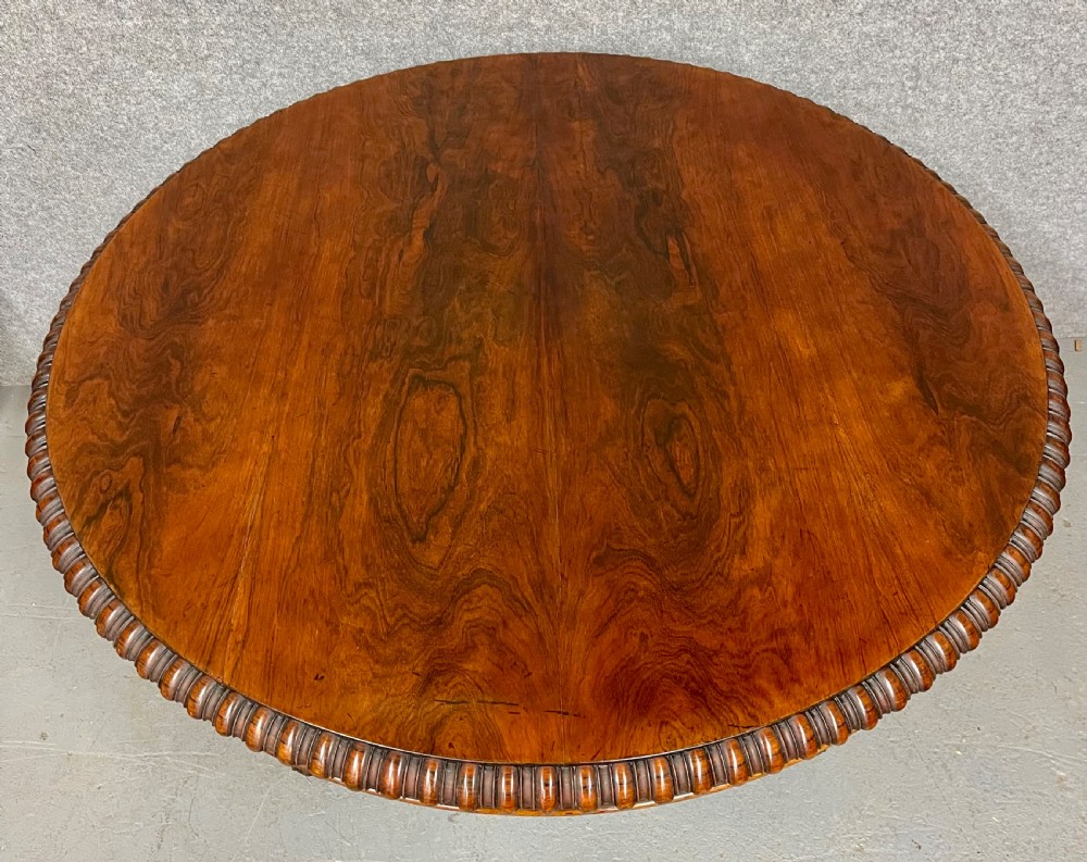 Superb Rosewood Gillows Centre Table View V